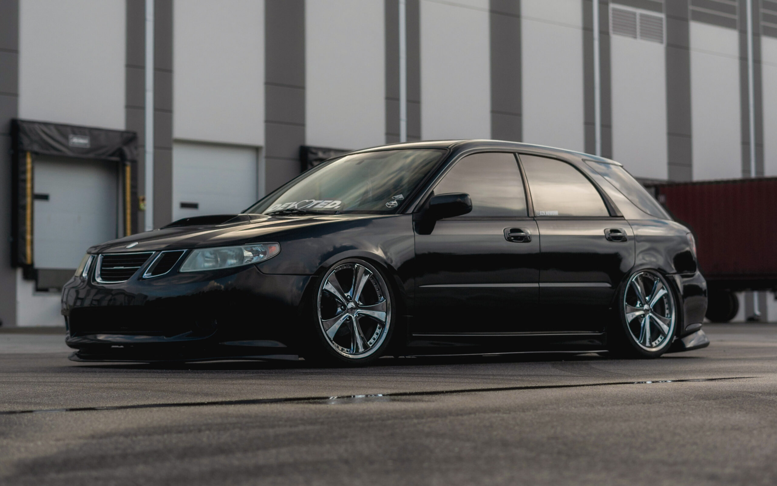 Saab 9-2X WRX on 19s