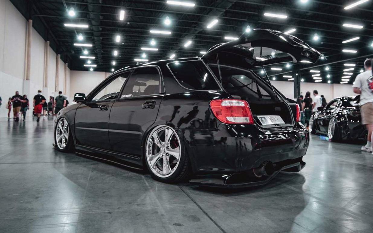 Saab 9-2X WRX on 19s