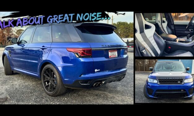 Talk About Great Noise – The Range Rover SVR