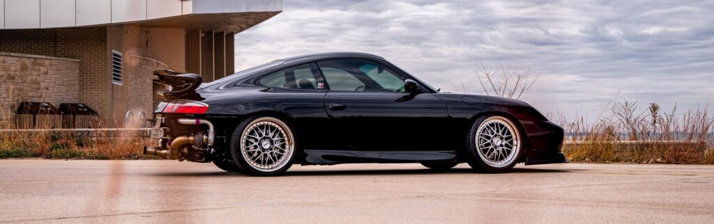Black Porsche 996