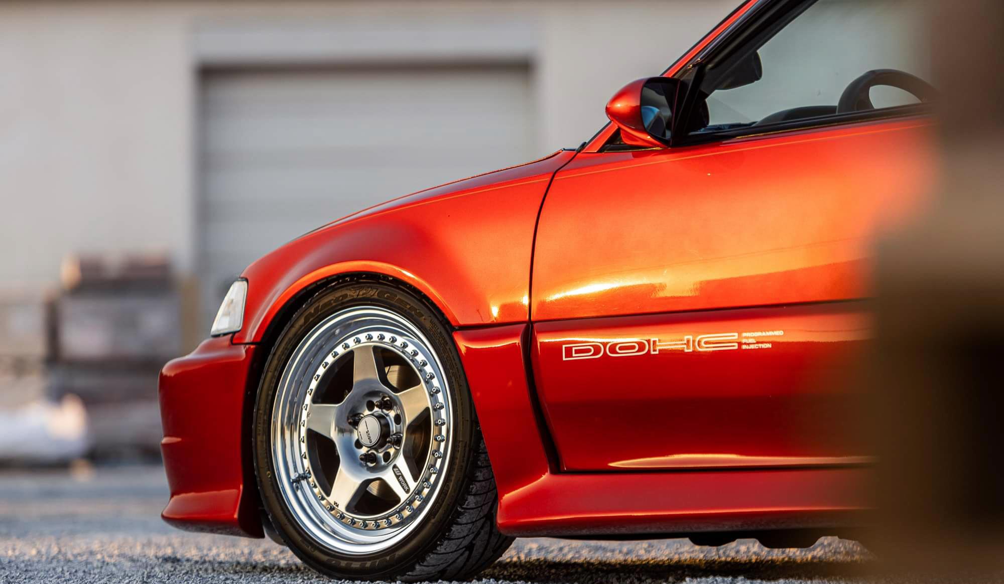 Civc 16x7 wheels