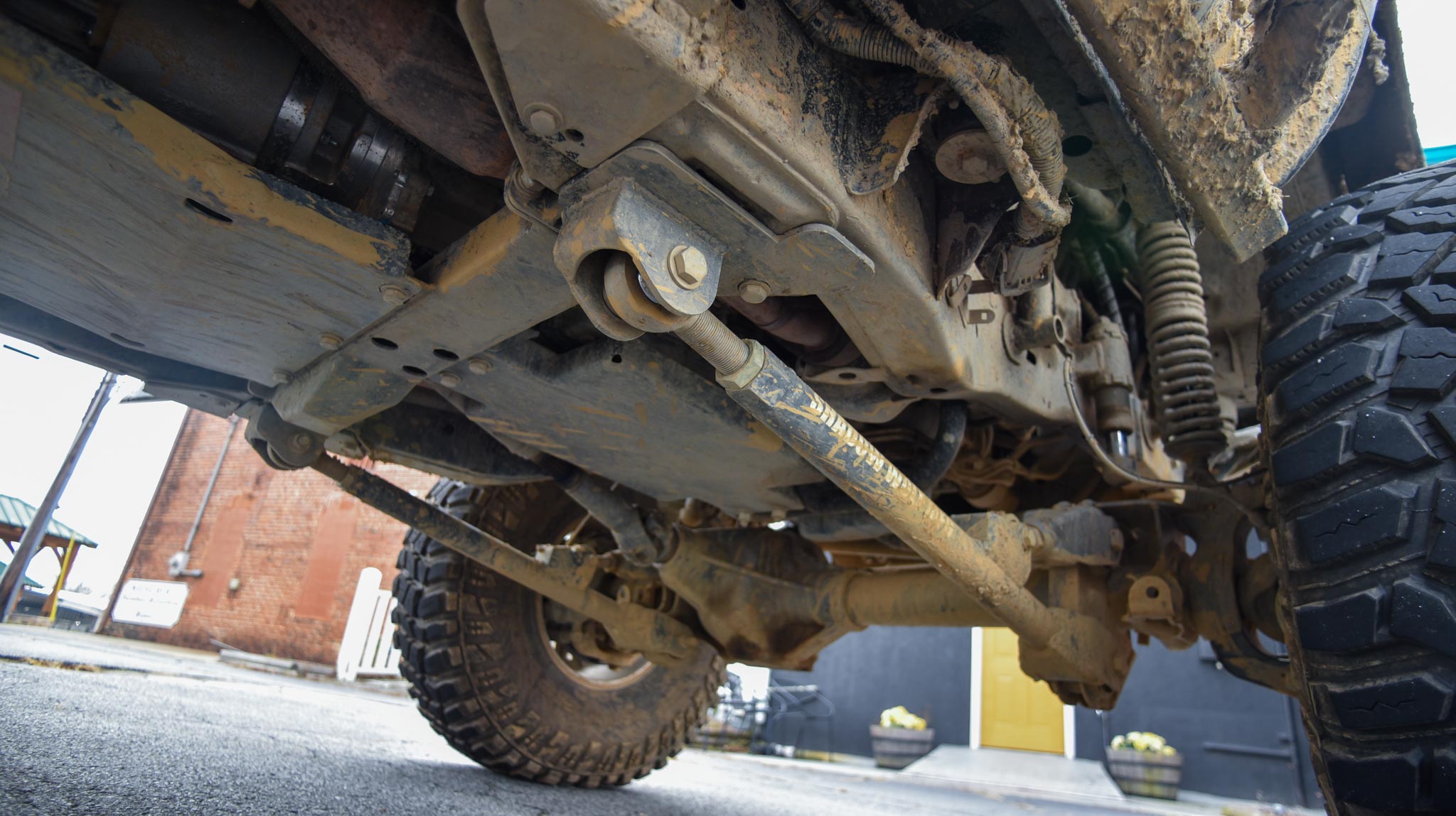 Nissan Frontier 40s straight axle swap