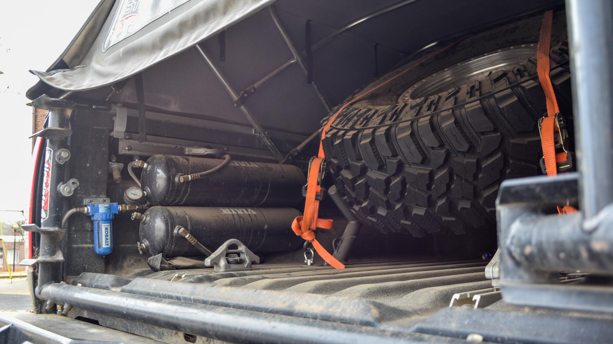 40 spare tire mount