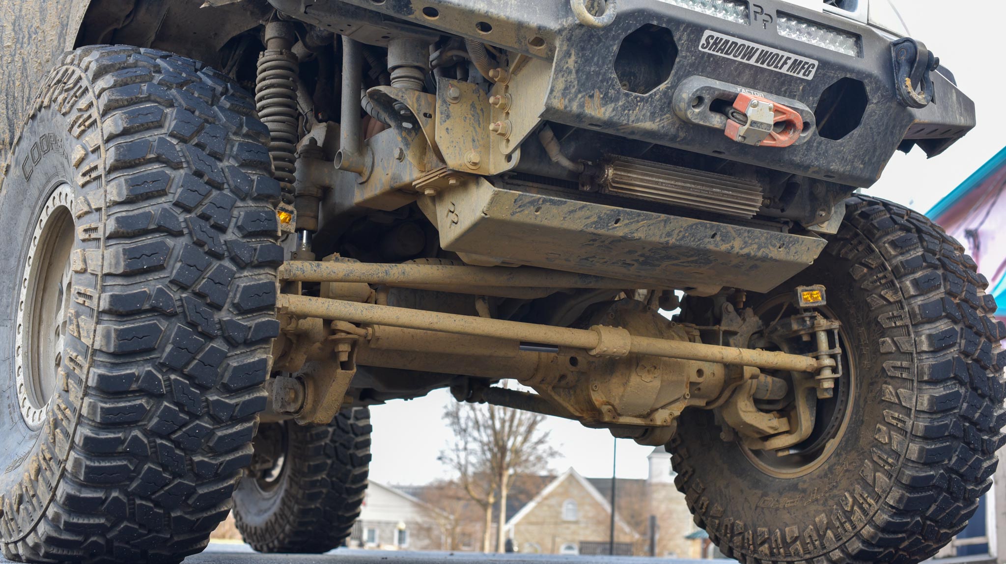 Nissan Frontier 40s straight axle swap