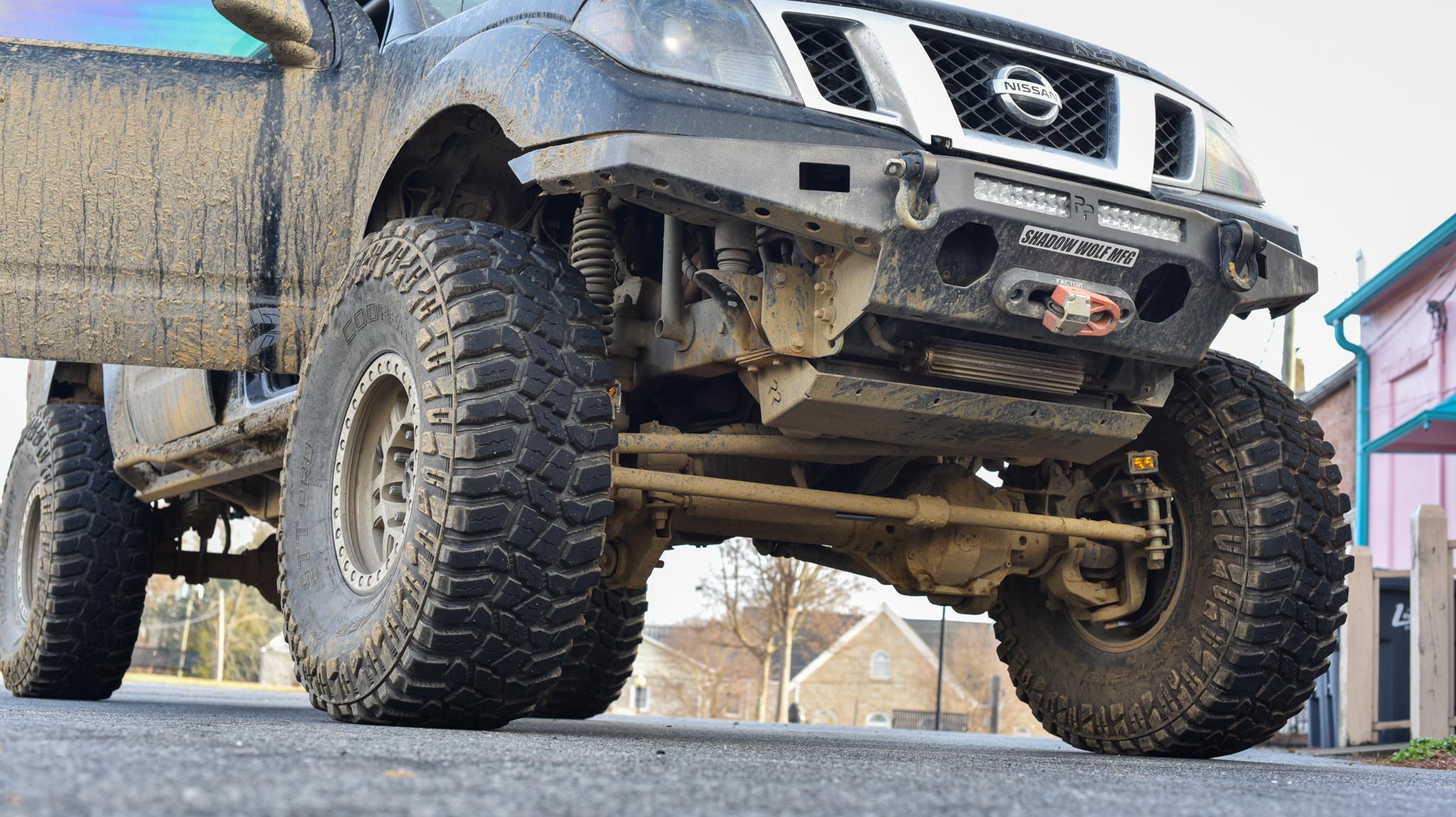 Nissan Frontier 40s straight axle swap
