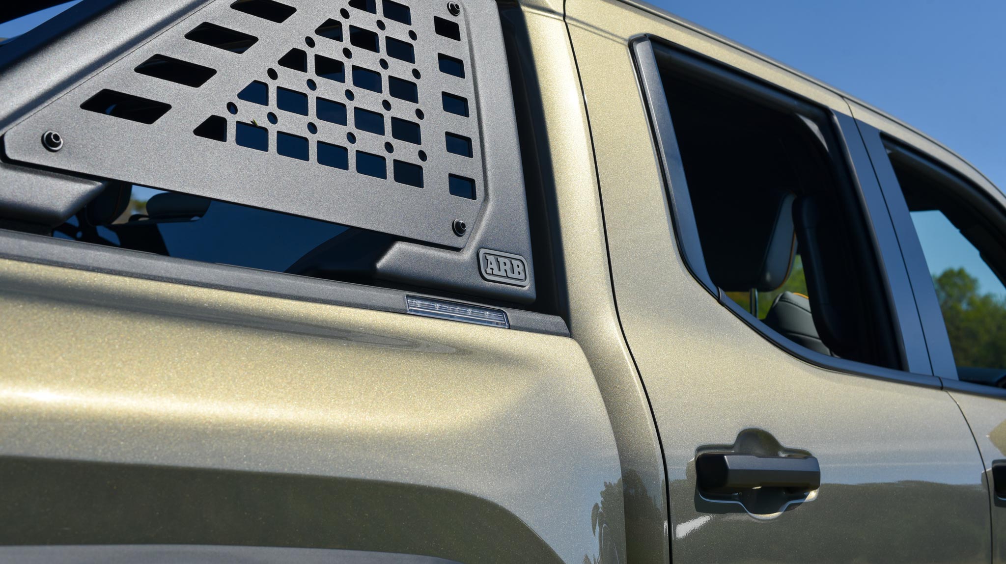 Tacoma Trailhunter exterior side bed lights