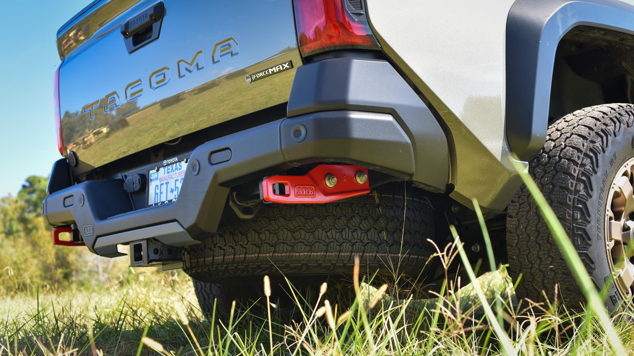 Tacoma Trailhunter ARB steel bumper