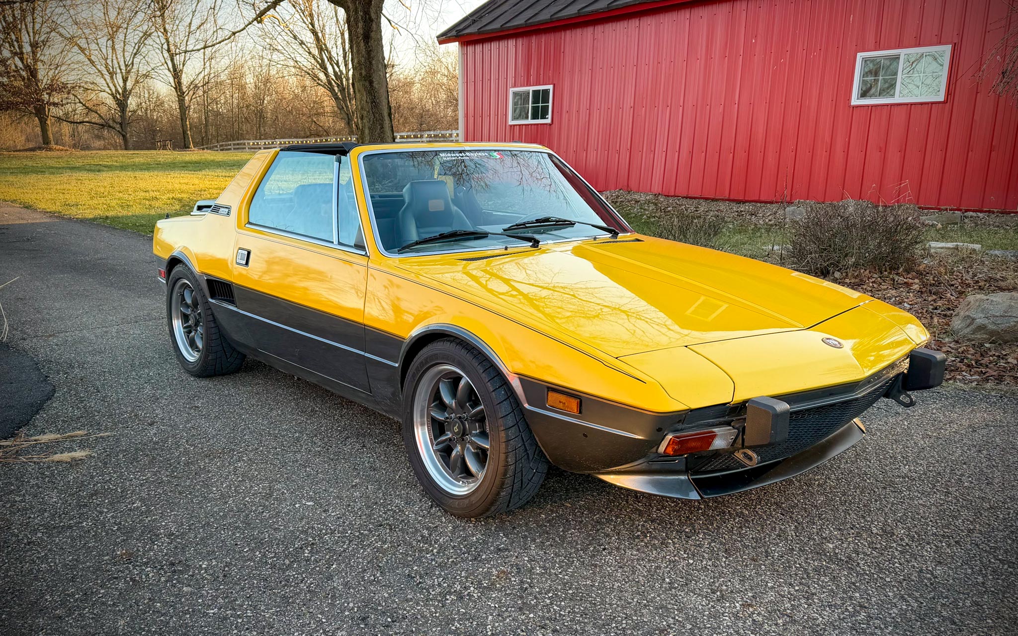 k swapped Fiat X1/9