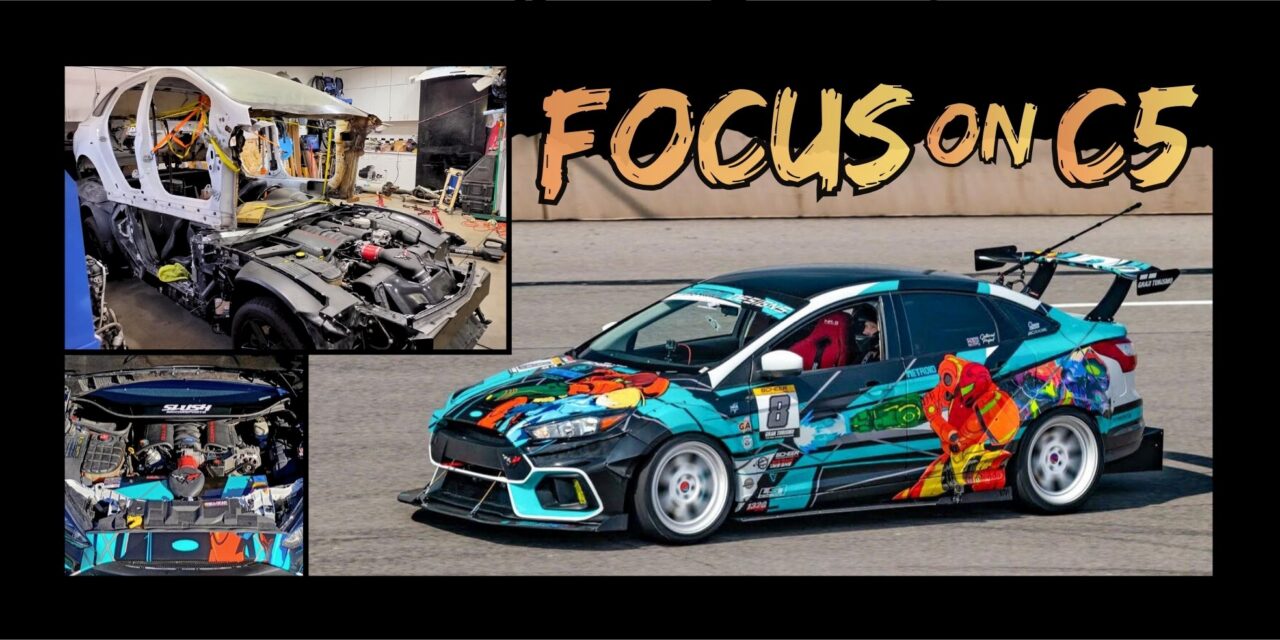V8 Ford Focus on a C5 Corvette Chassis