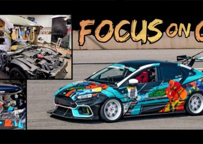 V8 Ford Focus on a C5 Corvette Chassis