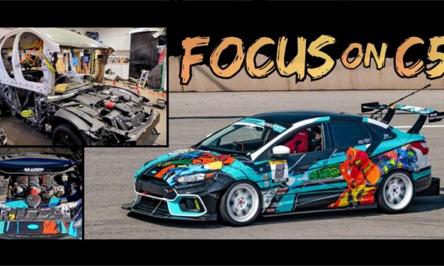V8 Ford Focus on a C5 Corvette Chassis
