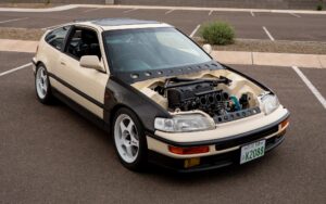 Honda CRX k swap