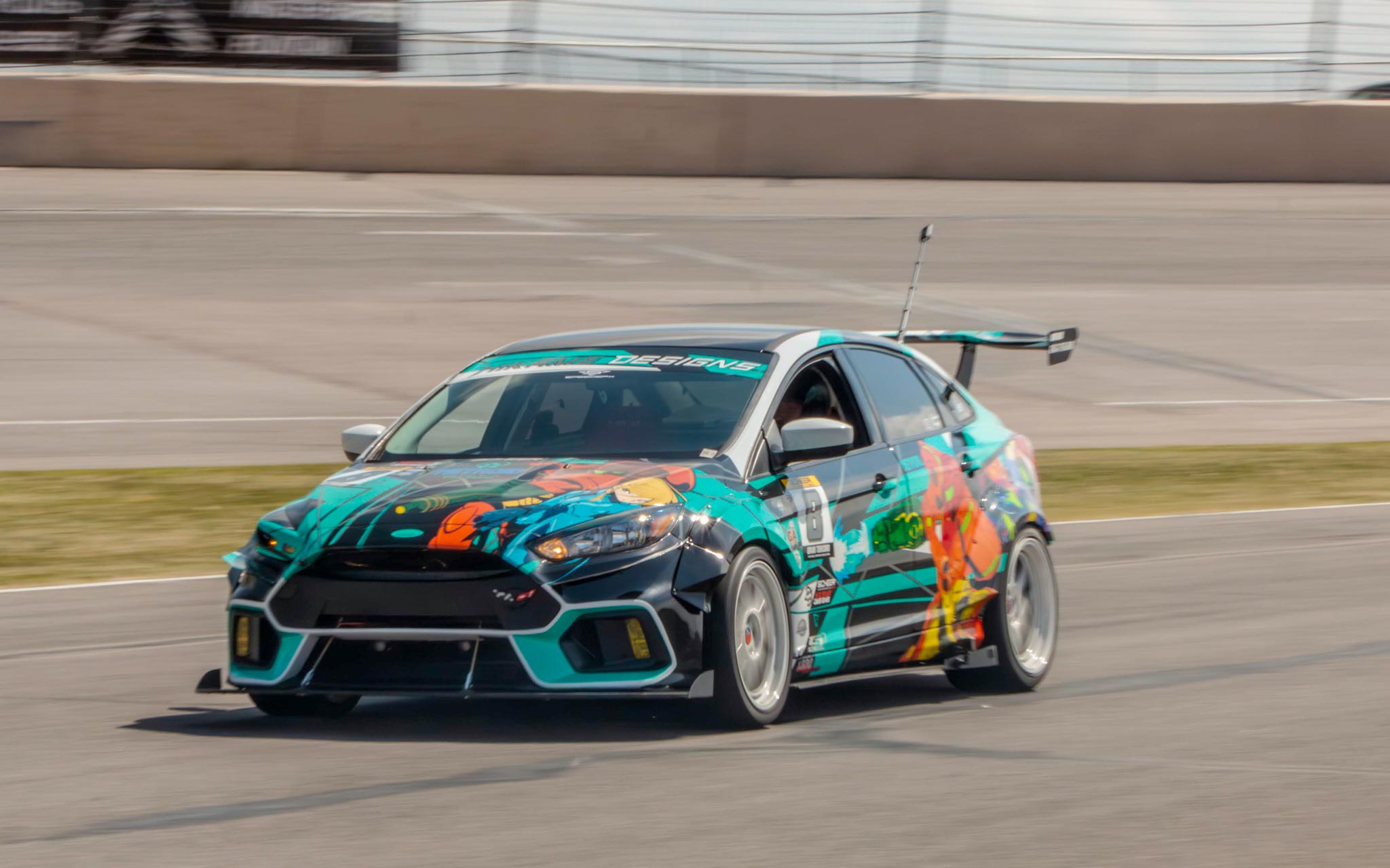 Ford Focus on C5 Corvette