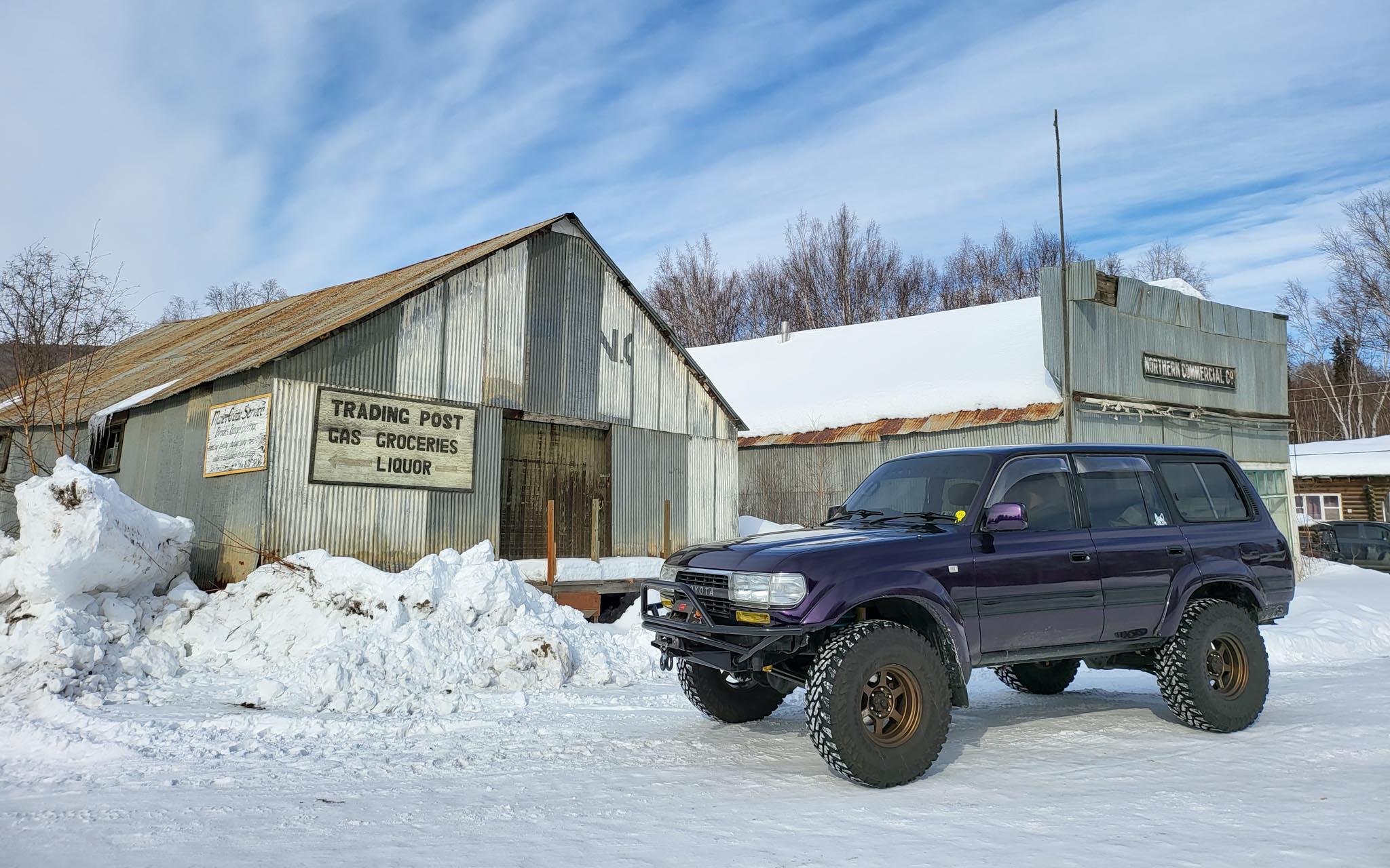 land cruiser snow