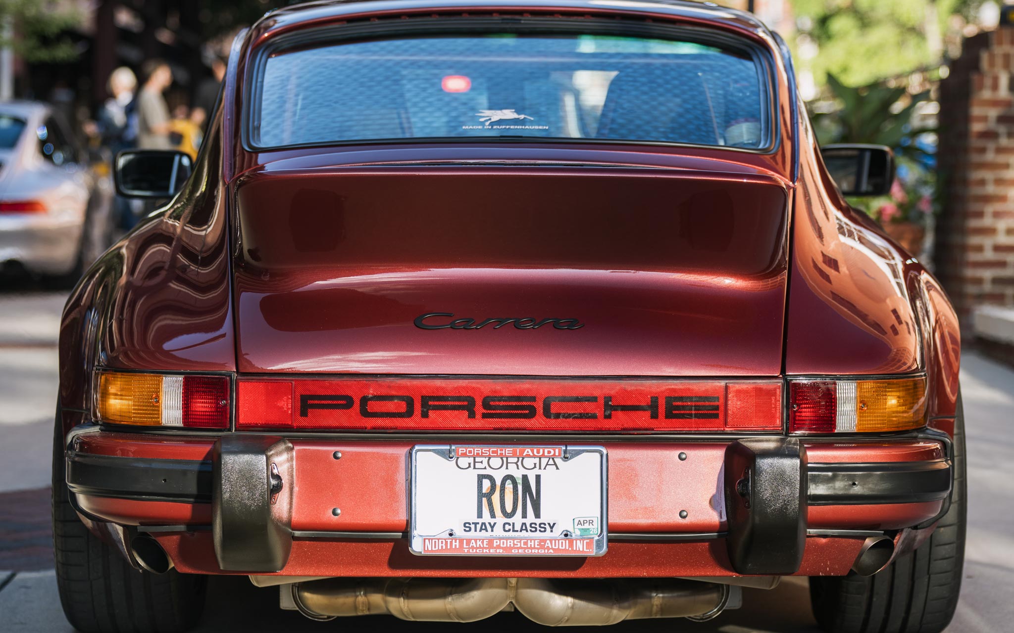 Garnet Red Metallic Porsche