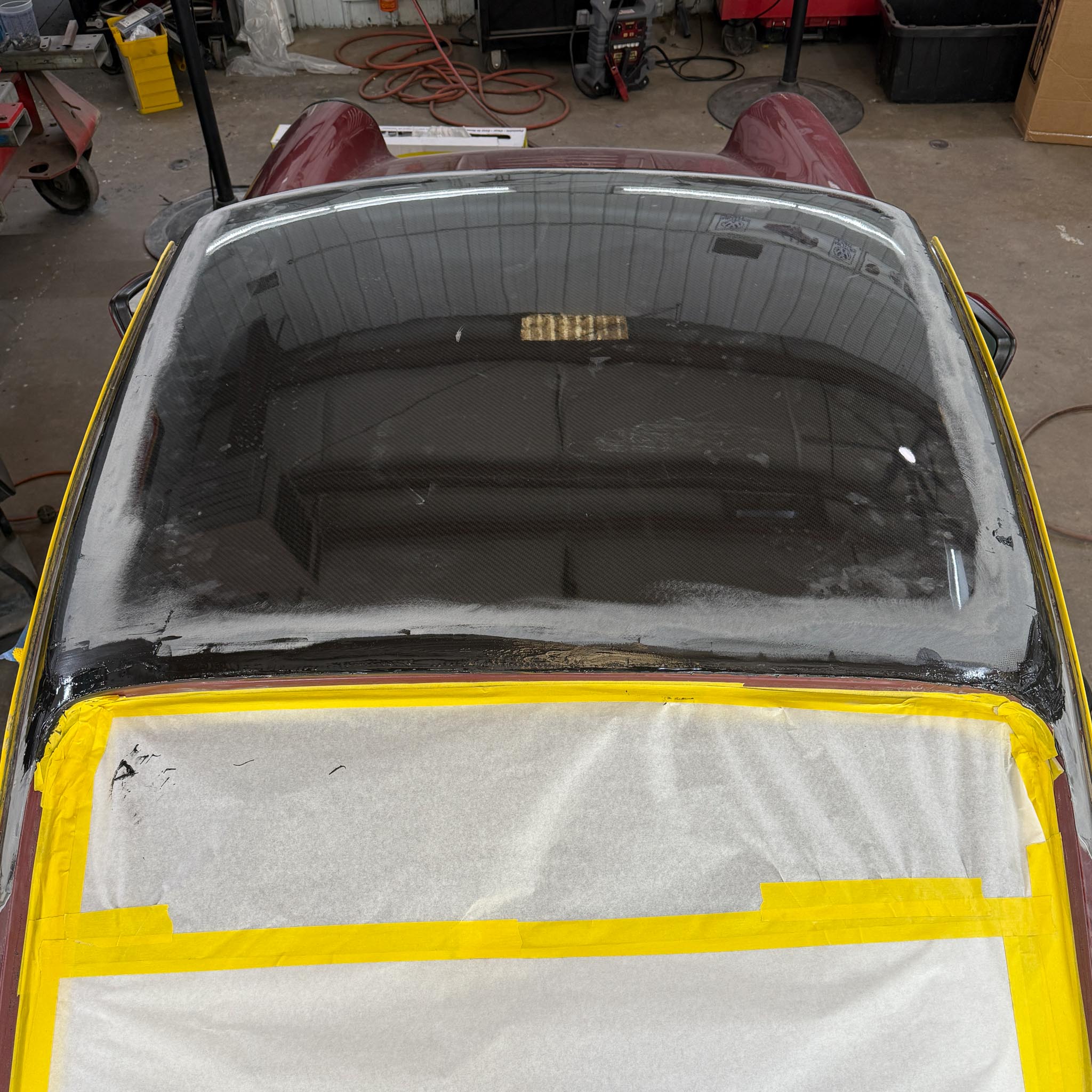 G-Body Porsche 911 carbon fiber roof