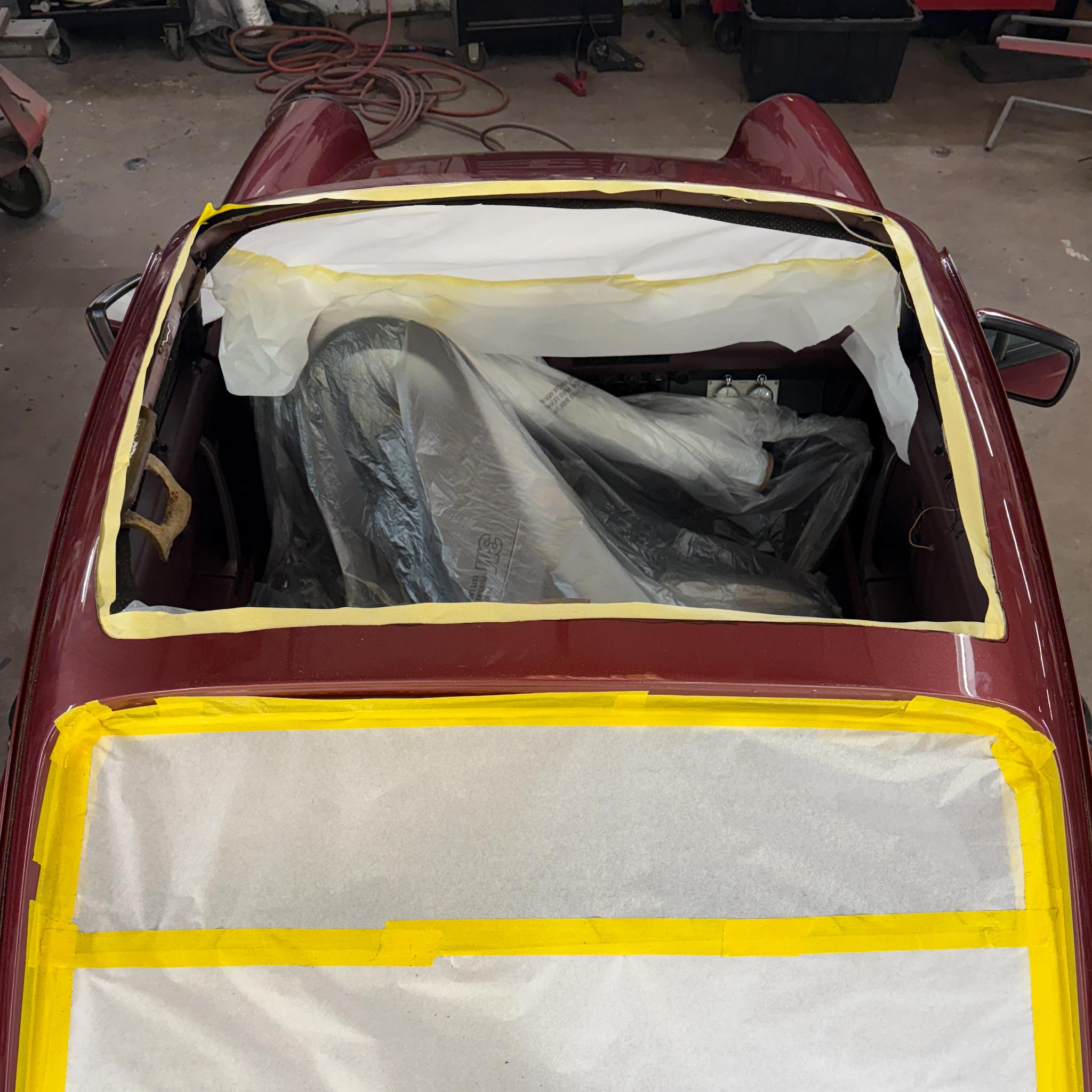 G-Body Porsche 911 carbon fiber roof