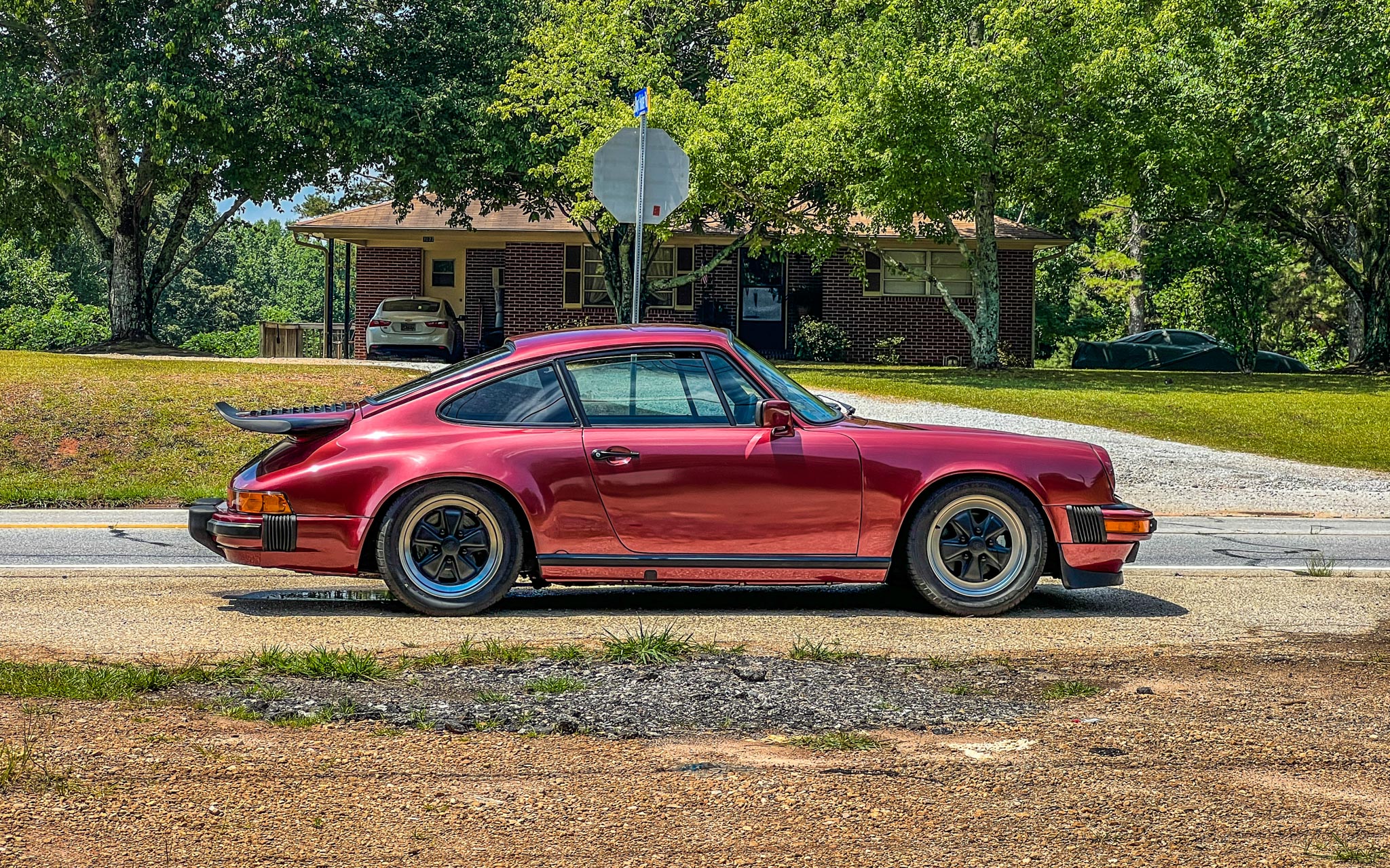Garnet Red Metallic Porsche