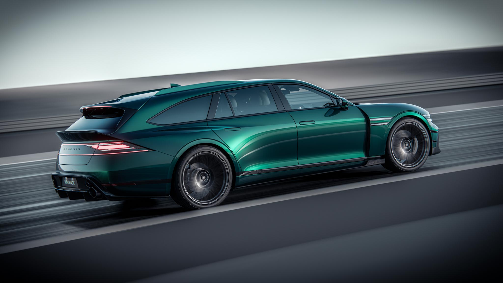 Genesis G90 wingback wagon concept