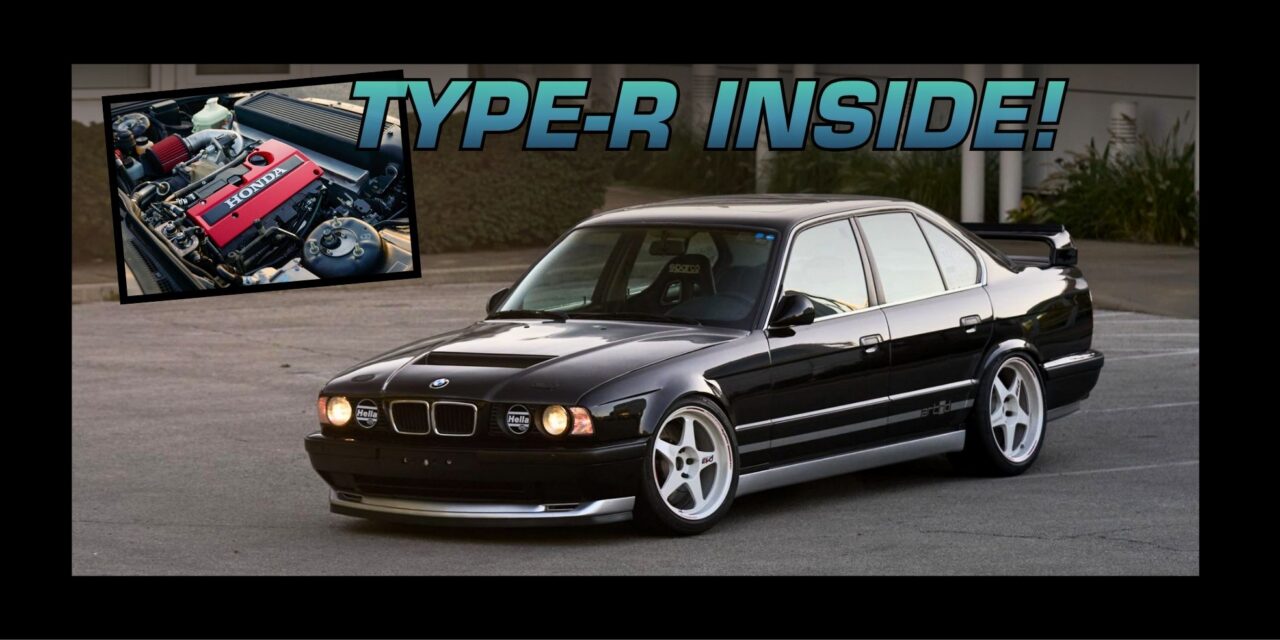 Brian Matsuda’s Type-R Swapped E34 BMW
