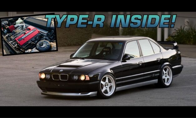 Brian Matsuda’s Type-R Swapped E34 BMW