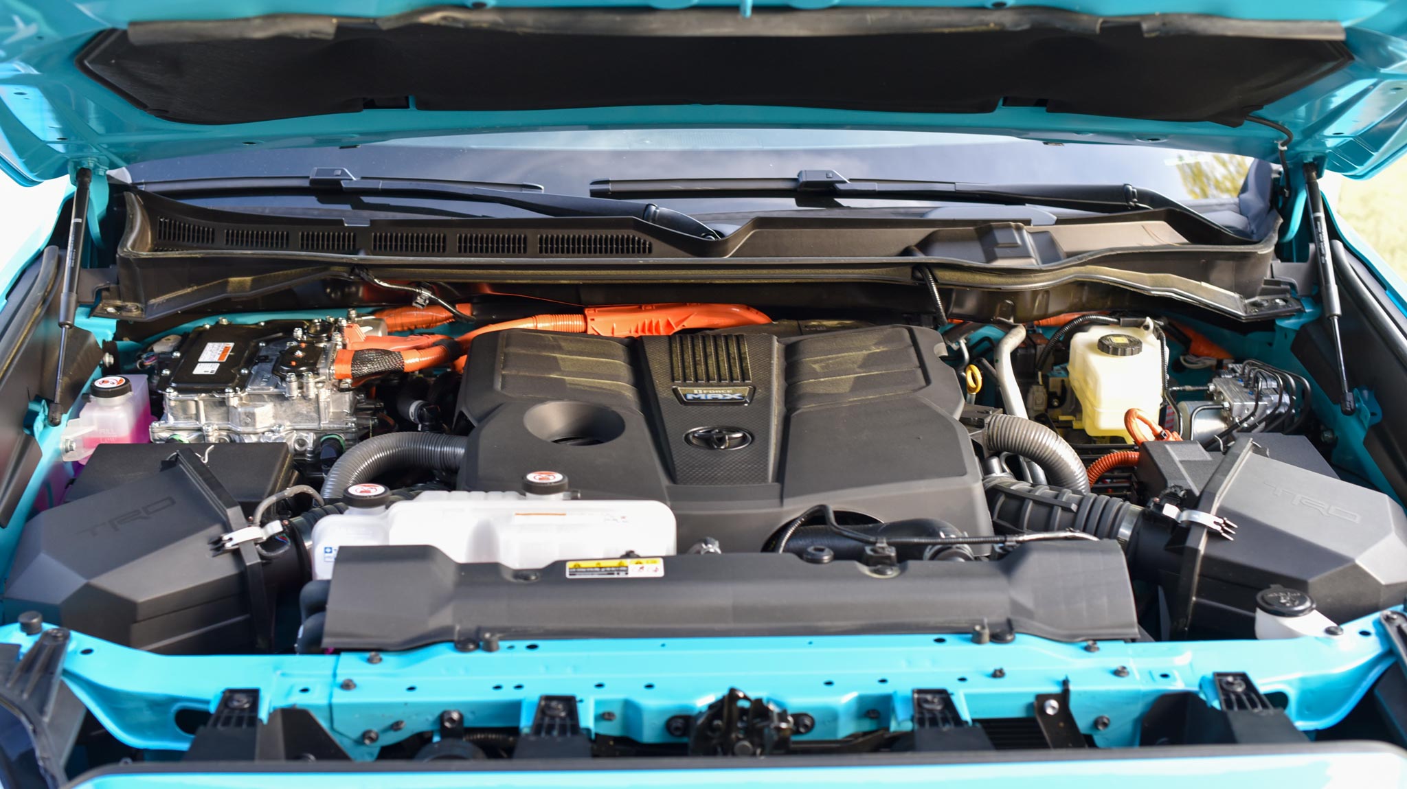 Toyota twin turbo V6 hybrid iForce Max