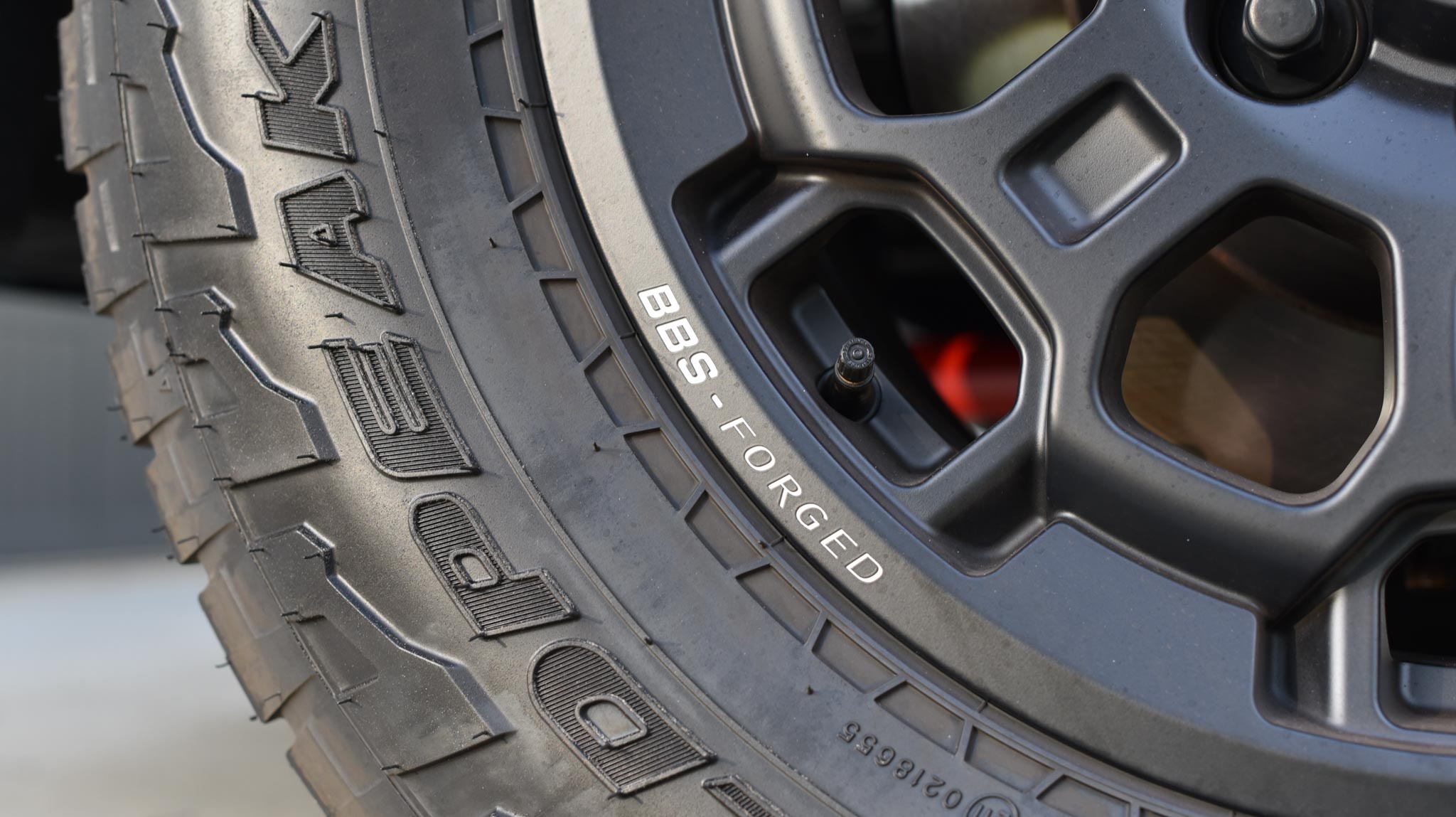 Toyota Sequoia TRD Pro BBS wheels