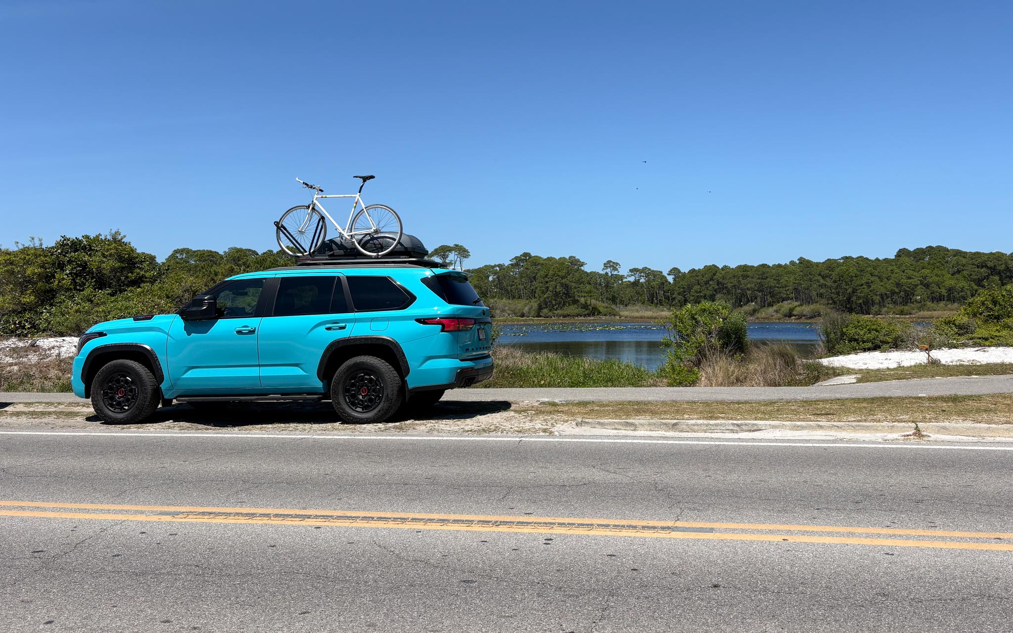 Toyota Sequoia TRD Pro Blue