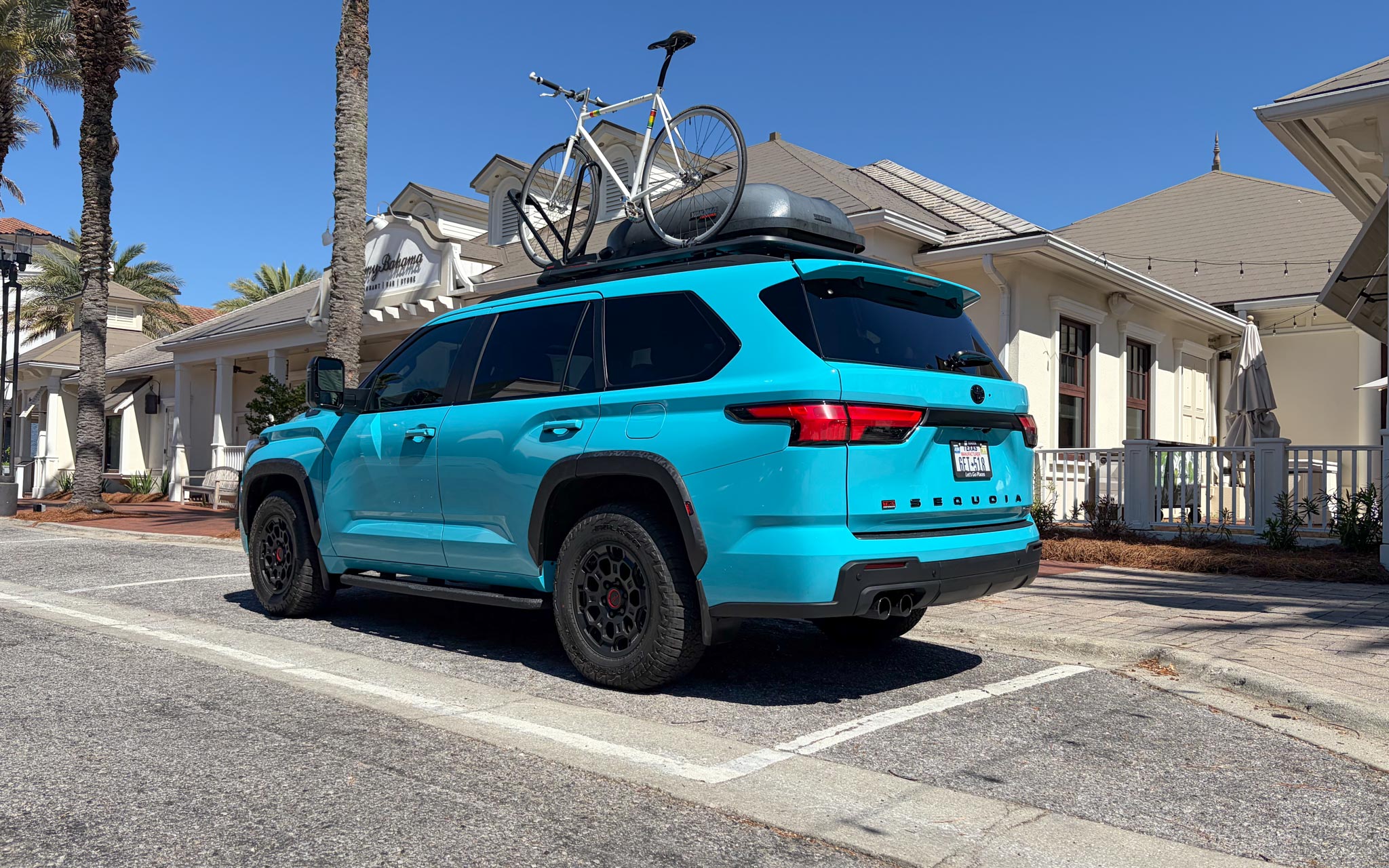 Toyota Sequoia TRD Pro Blue