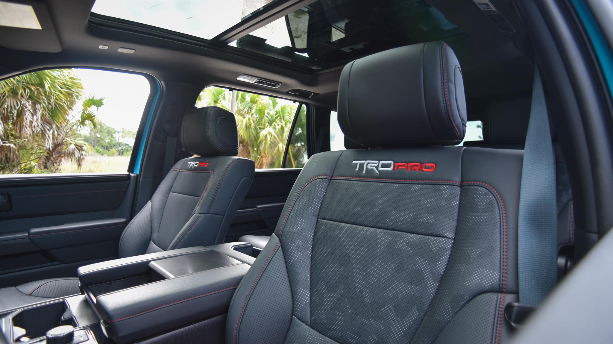 Toyota Sequoia TRD Pro seats