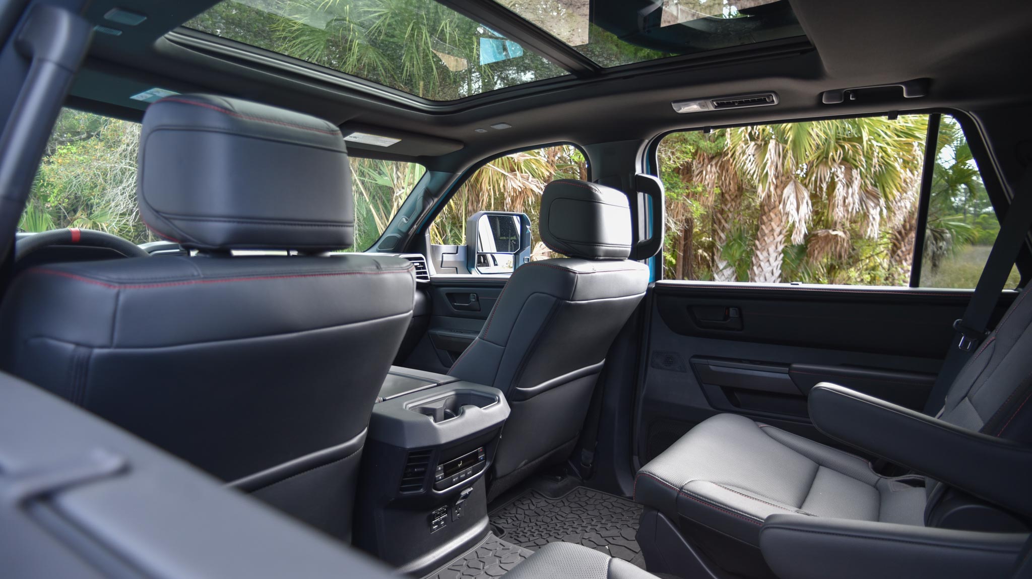 Toyota Sequoia TRD Pro rear 2nd row seats
