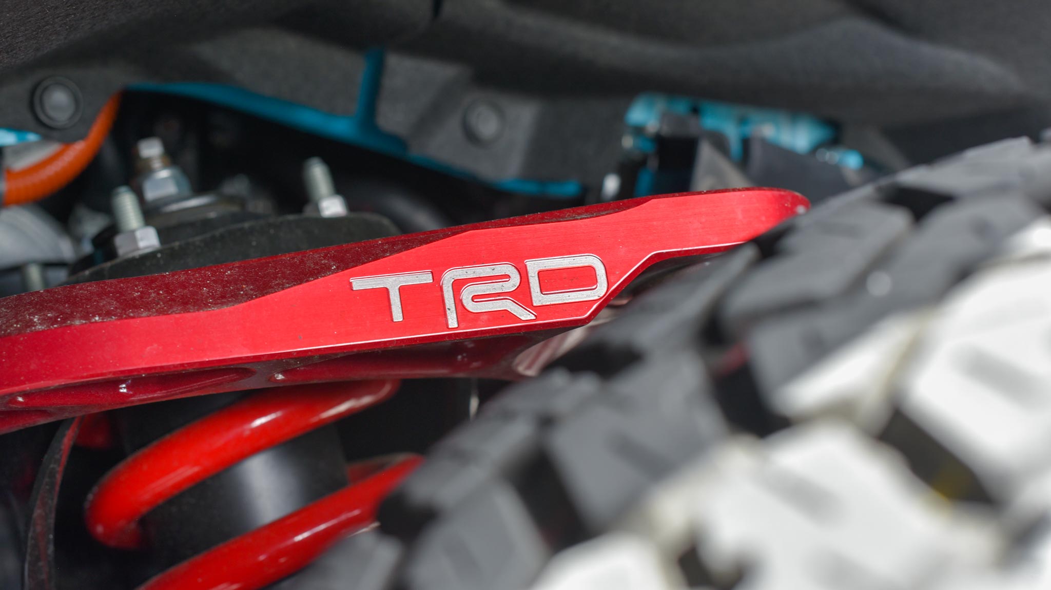 Sequoia TRD Pro red control arm