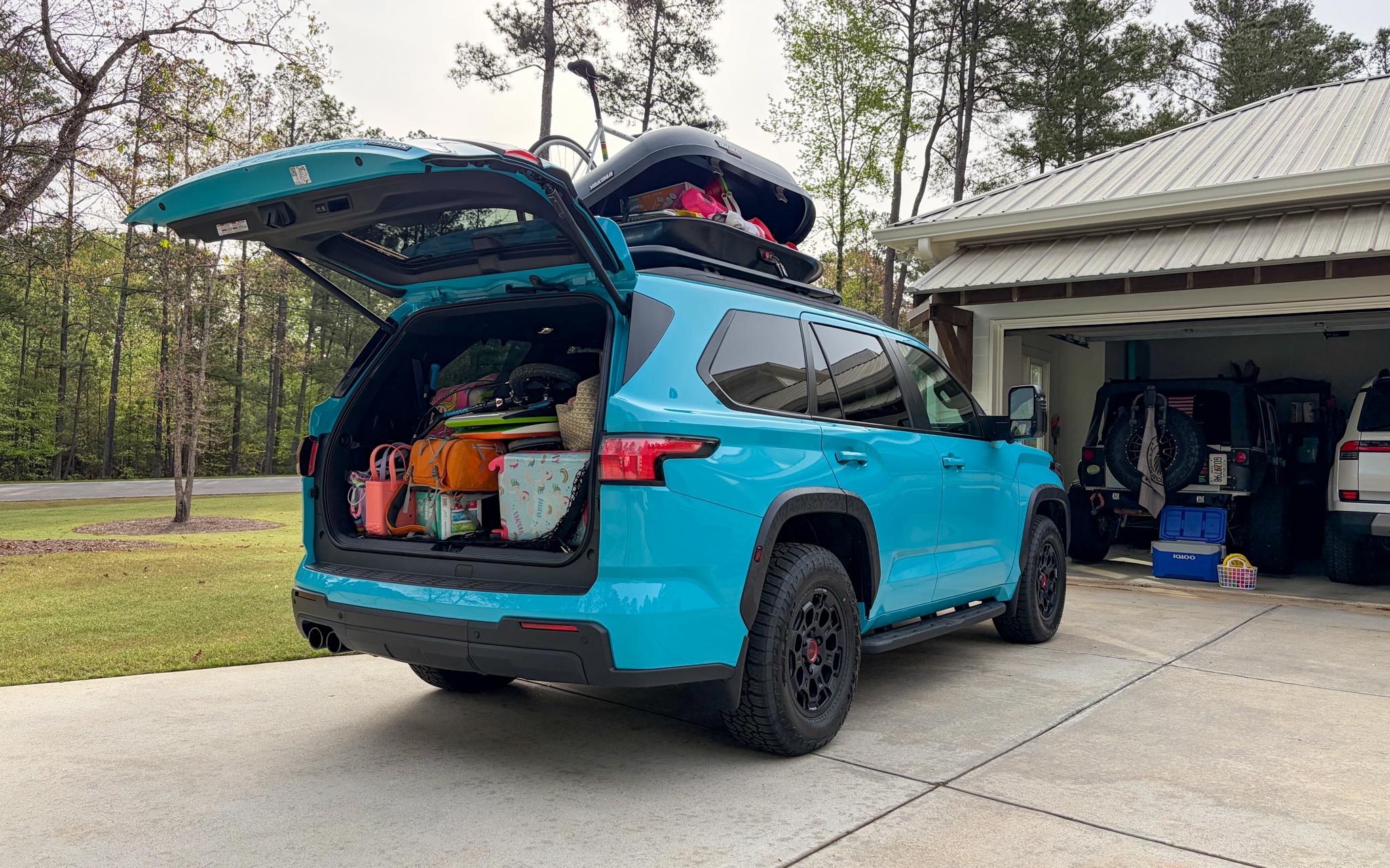 Toyota Sequoia TRD Pro cargo