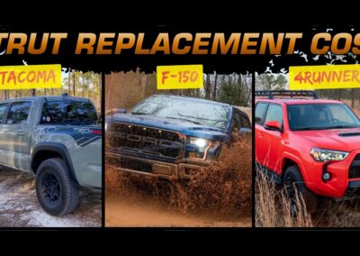 Strut Replacement Cost: What Tacoma, 4Runner, and F-150 Owners Need to Know