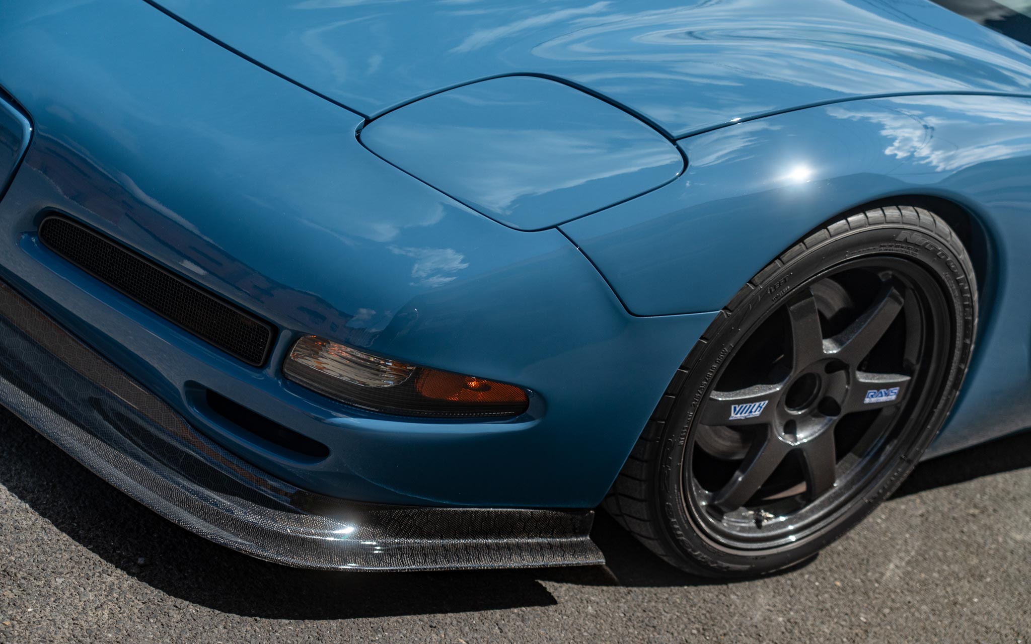 Highway Game Industries C5 Corvette carbon fiber front lip