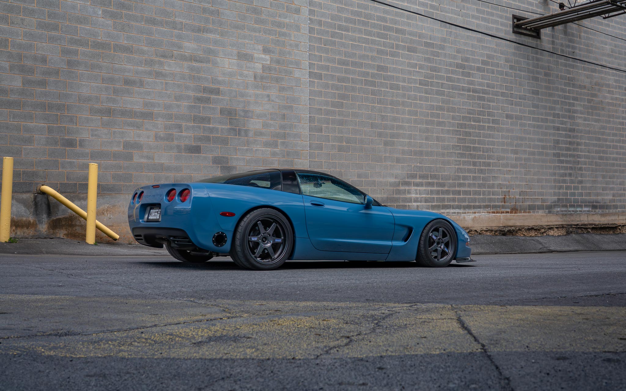 JDM C5 Corvette with Volk TE37 wheels
