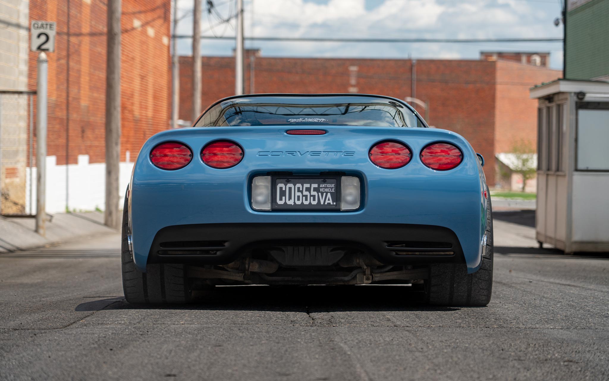 lowered C5 corvette