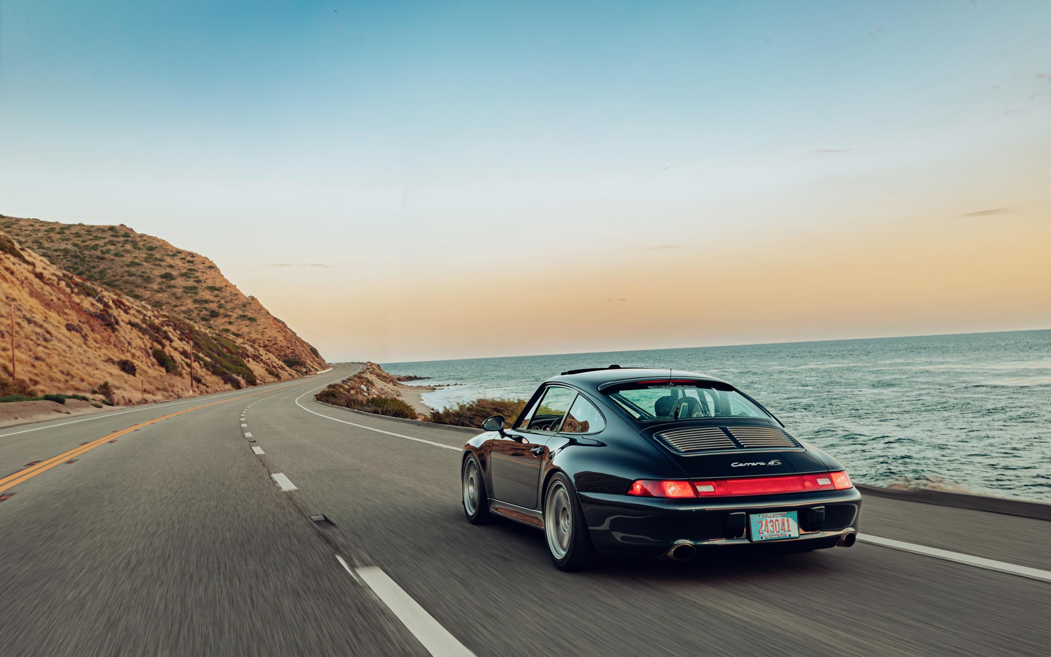 Porsche 911 Pacific Coast Highway
