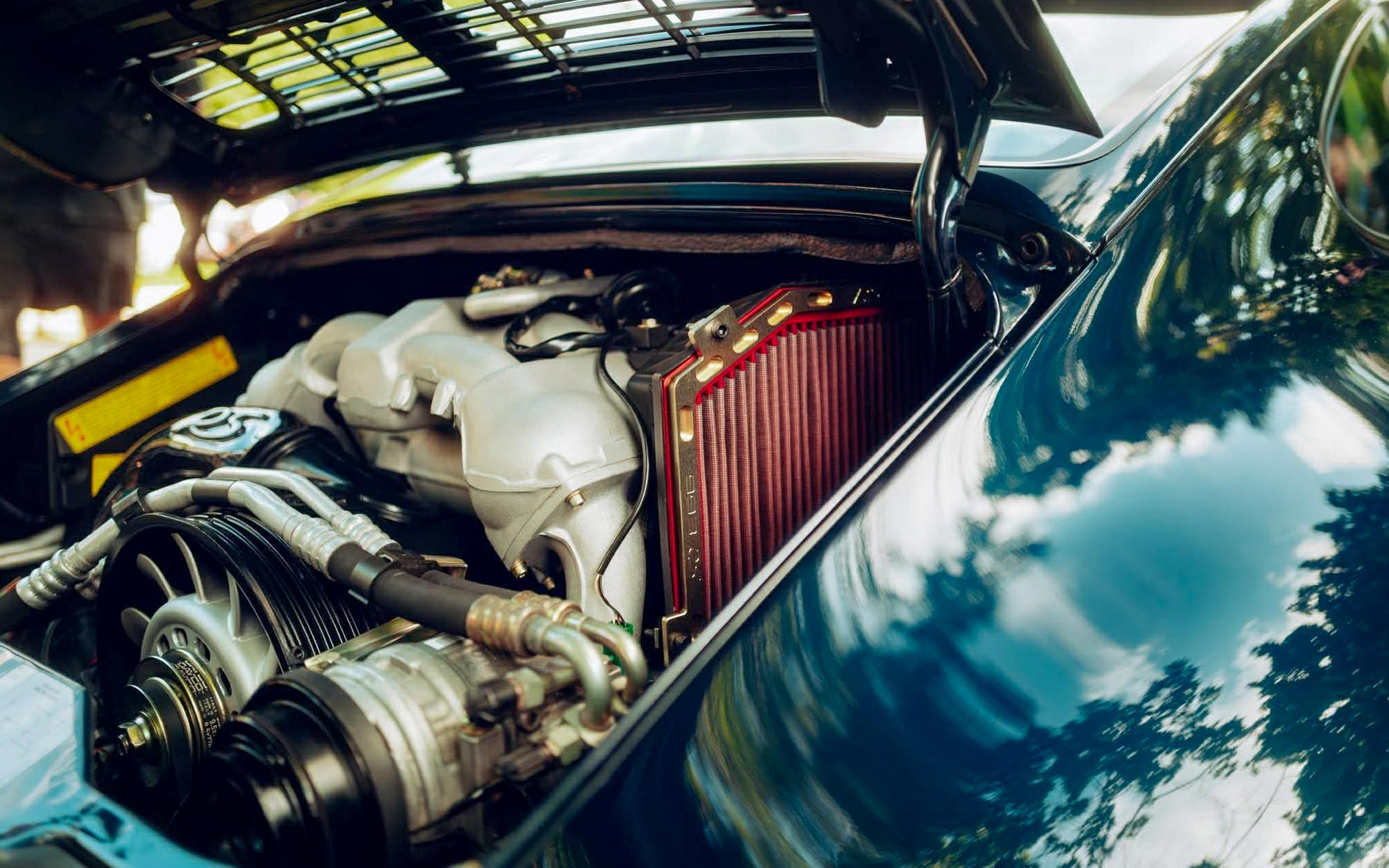 Joes Garage Porsche engine