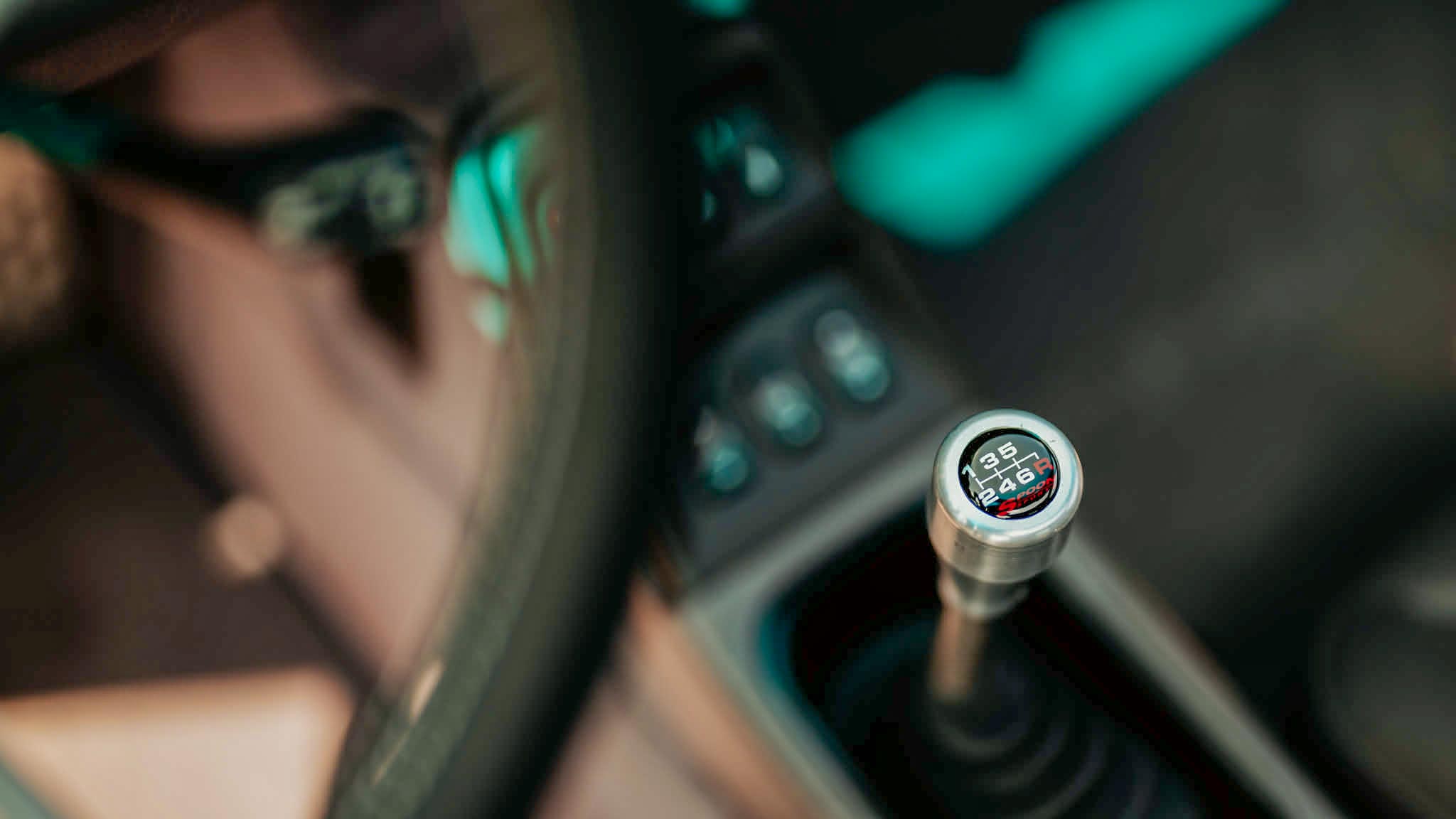 spoon shift knob in Porsche