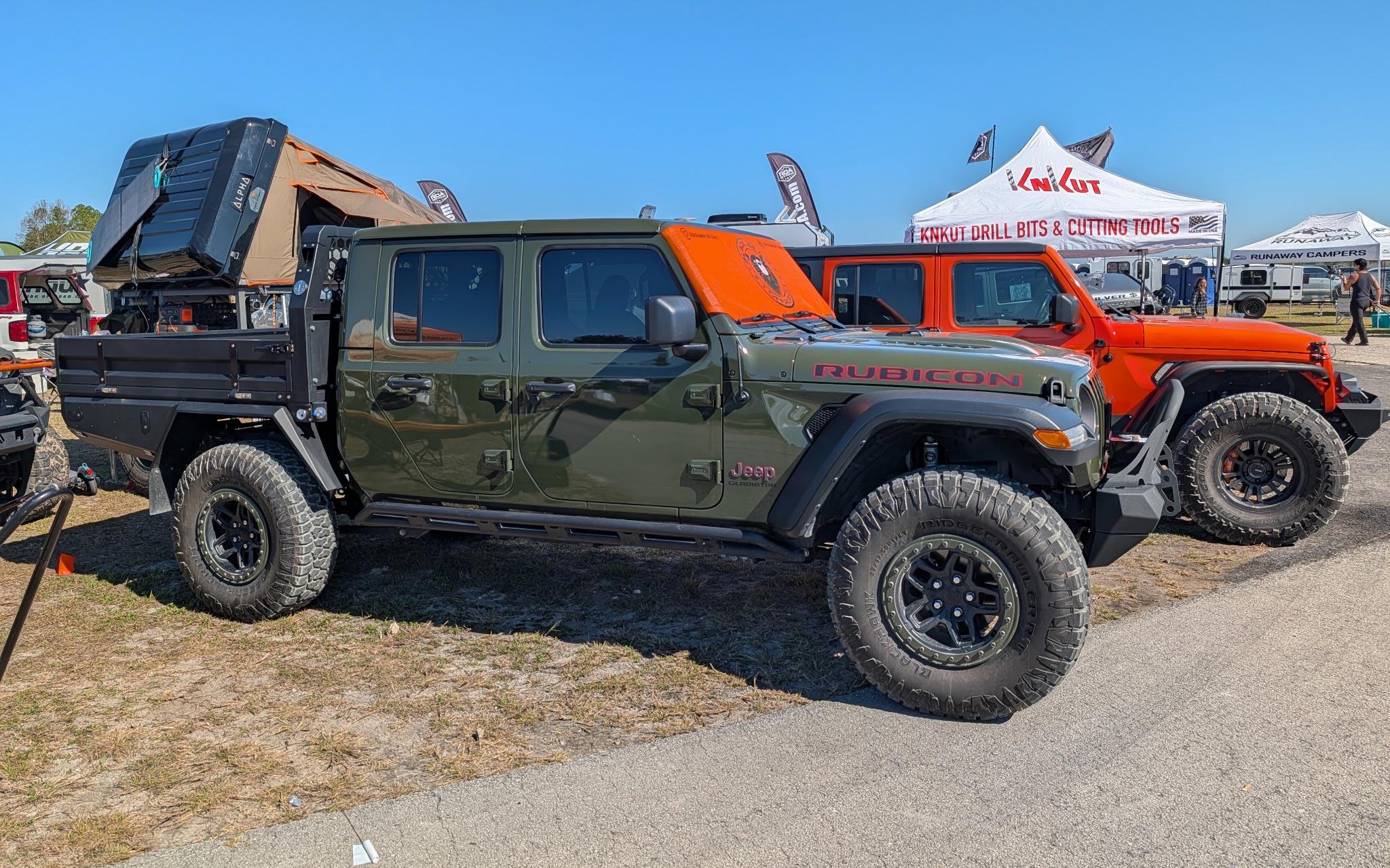 Jeep Gladiator aluminum bed