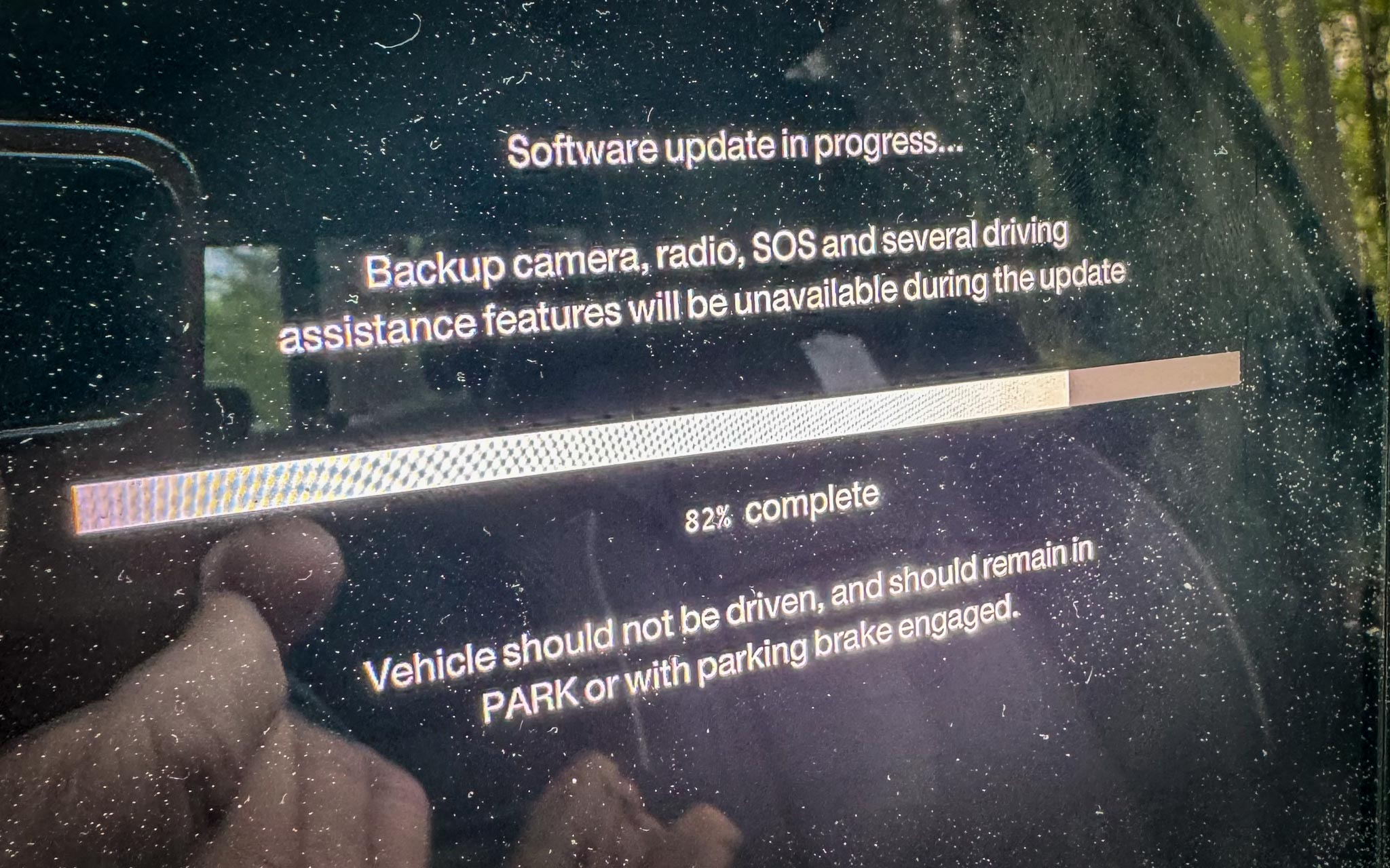car update keep you from driving