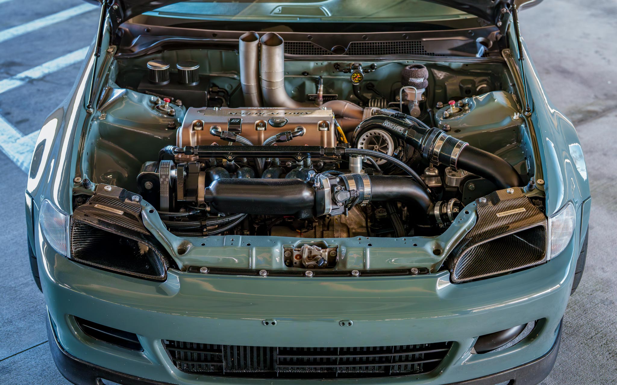 turbo k swapped EG Civic K20a2
