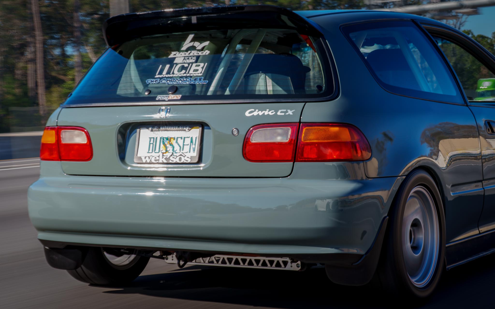 EG Civic rear