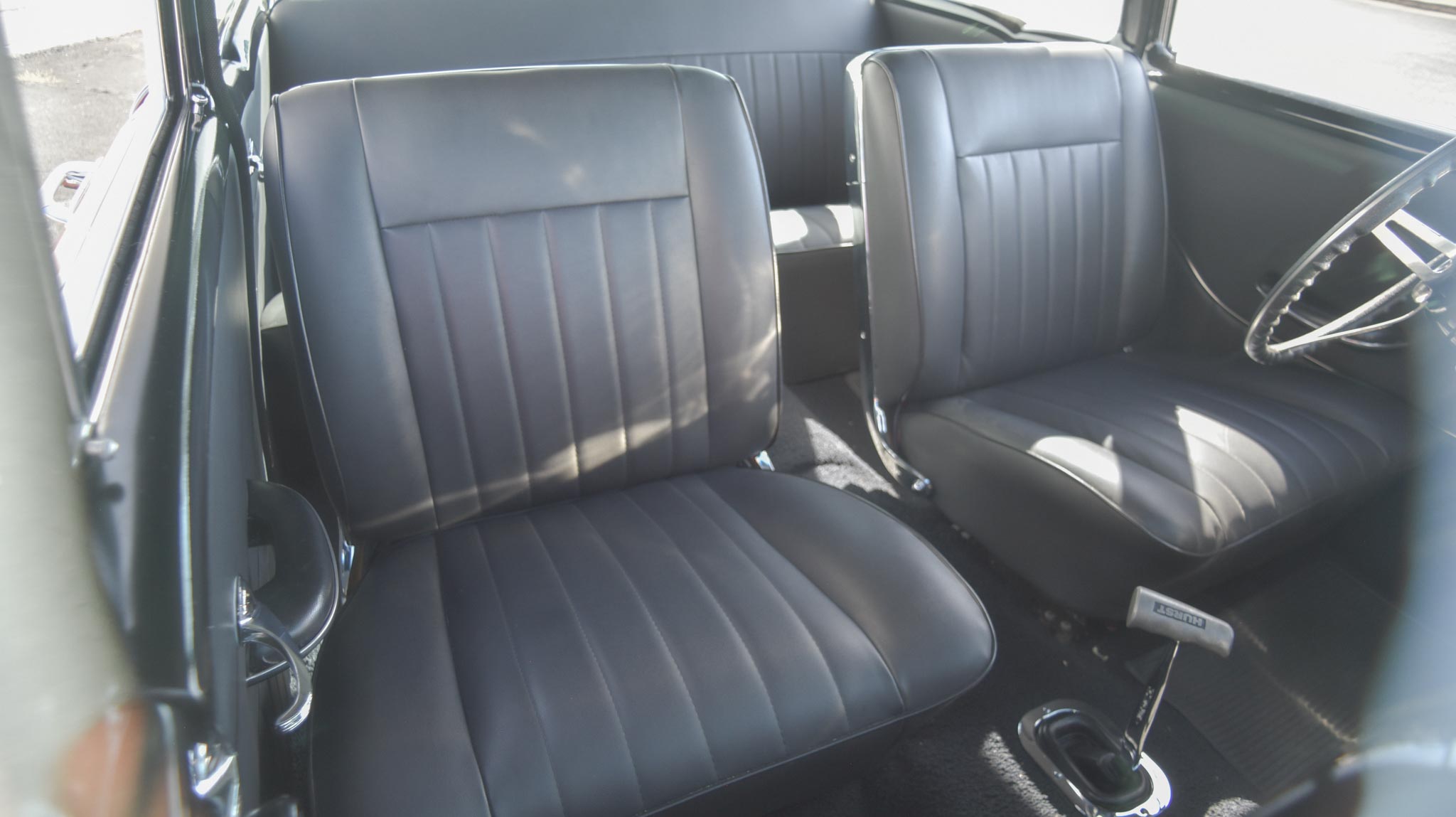 impala seats in 55 Chevy
