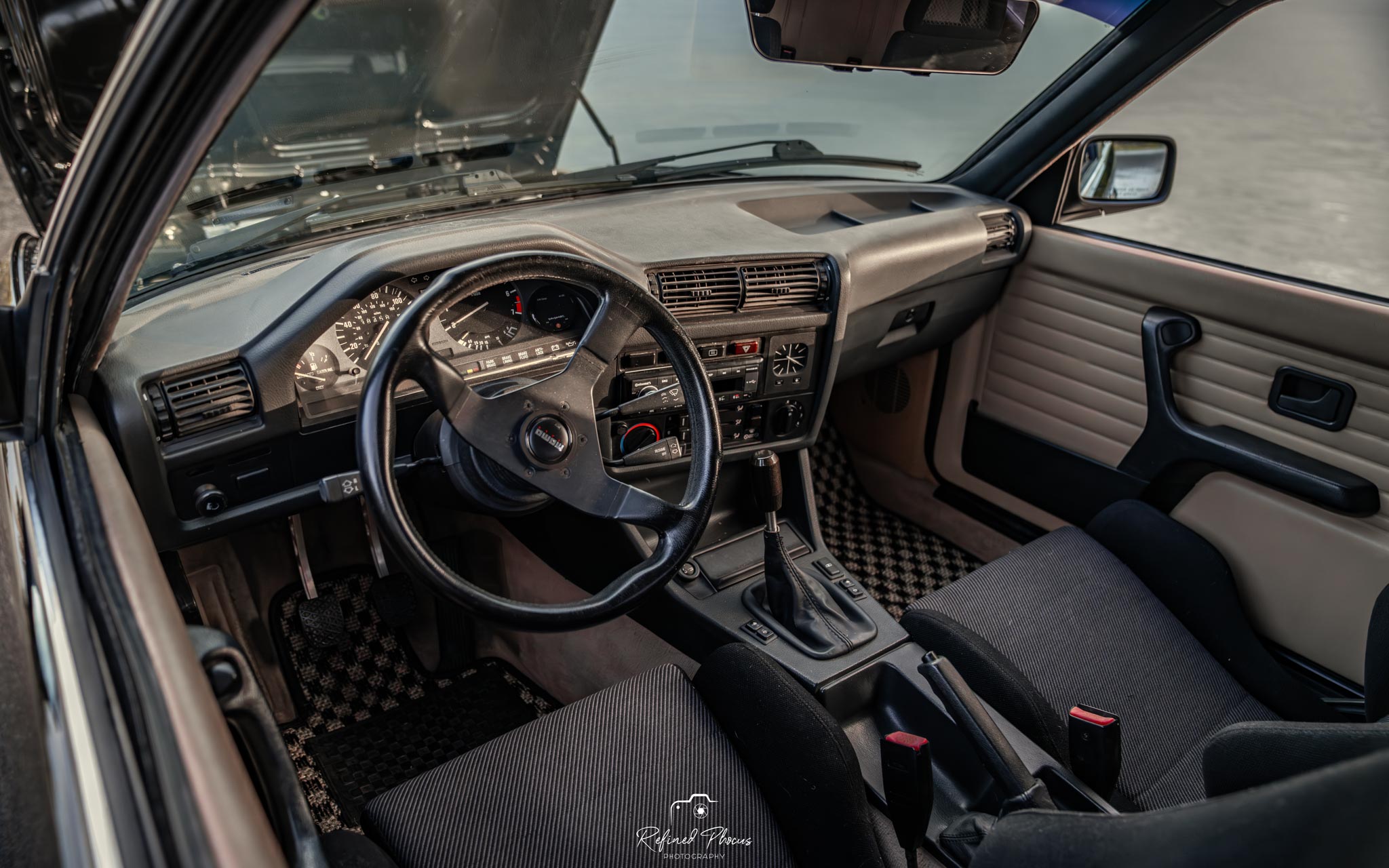 E30 BMW interior