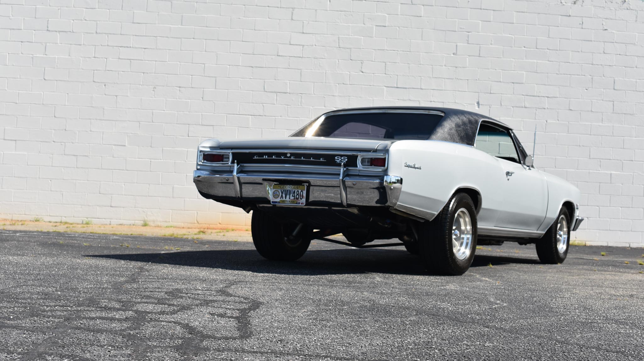 Silver 1966 Chevelle