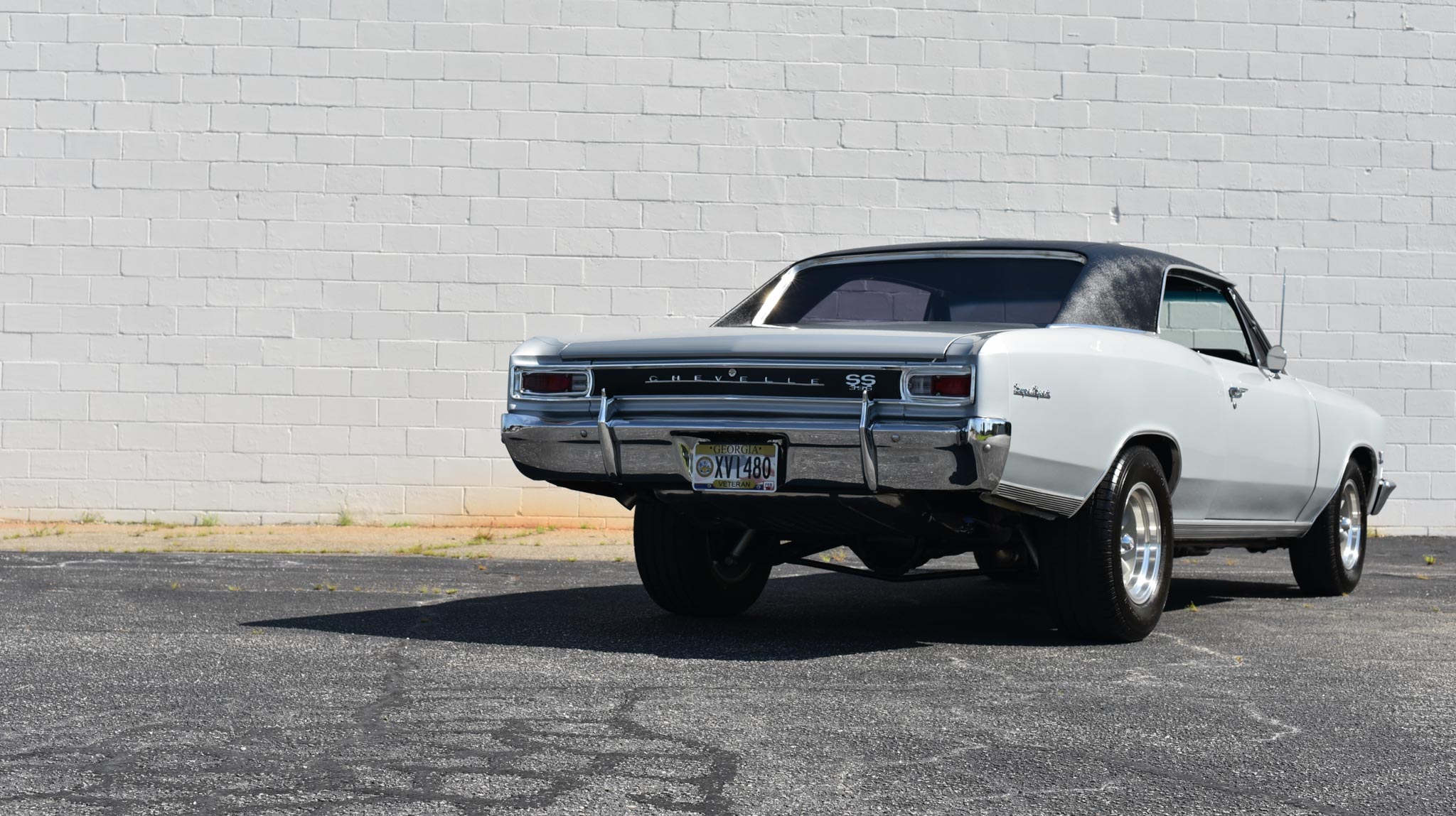 Silver 1966 Chevelle