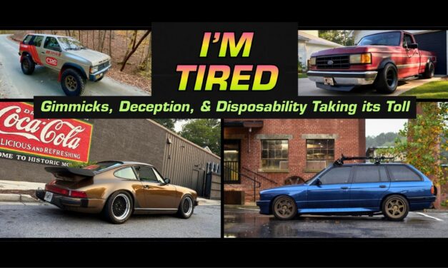 I’m tired – Gimmicks, Deception, & Disposability Taking its Toll