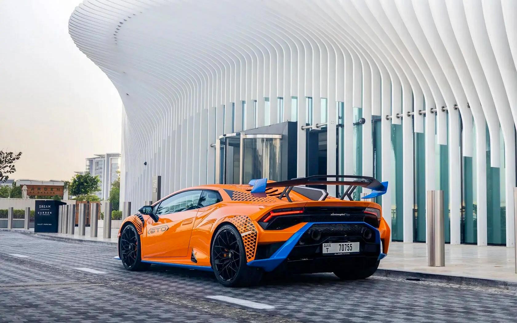 Lamborghini Huracan STO Orange Dubai
